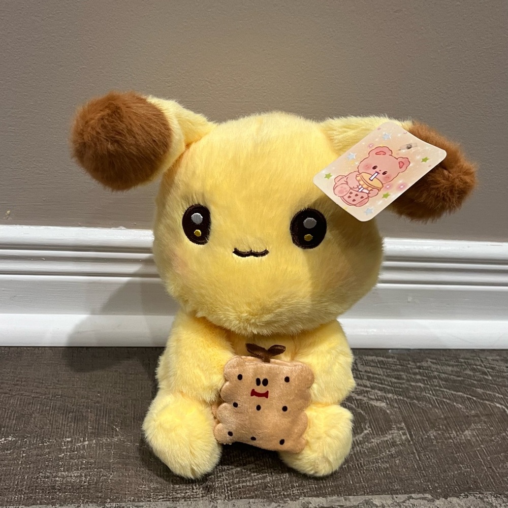 Adorable pikachu plush toy!